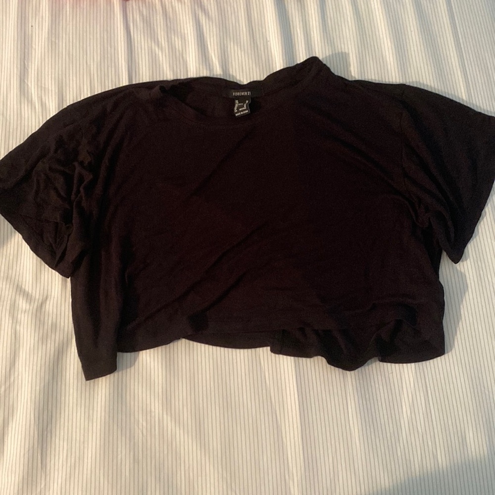 Black Crop Top!